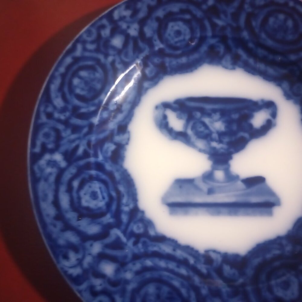 Antique plate